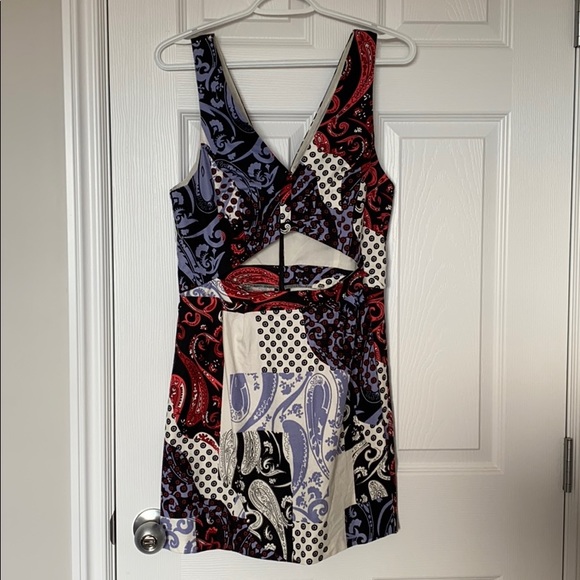 Topshop Cutout Dress Size 8/M - Picture 1 of 5